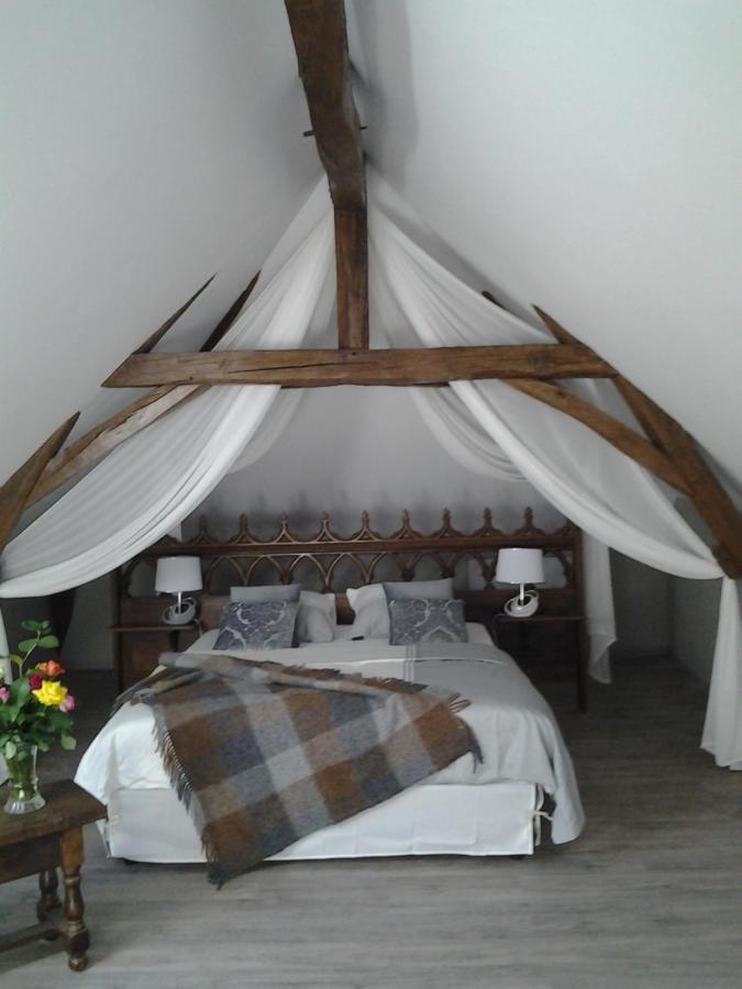 Bed and Breakfast Le Manoir Des Roches Bourré Exteriér fotografie