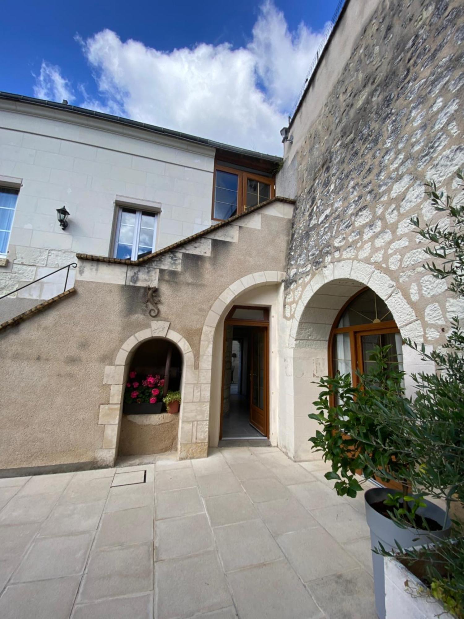 Bed and Breakfast Le Manoir Des Roches Bourré Exteriér fotografie